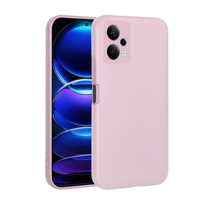 Xiaomi Redmi Note 12 5G Kılıf Zore Premier Silikon Kapak Rose Gold