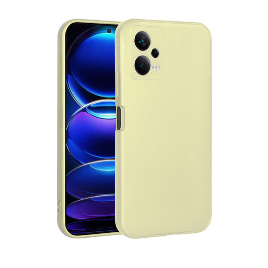 Xiaomi Redmi Note 12 5G Kılıf Zore Premier Silikon Kapak Gold