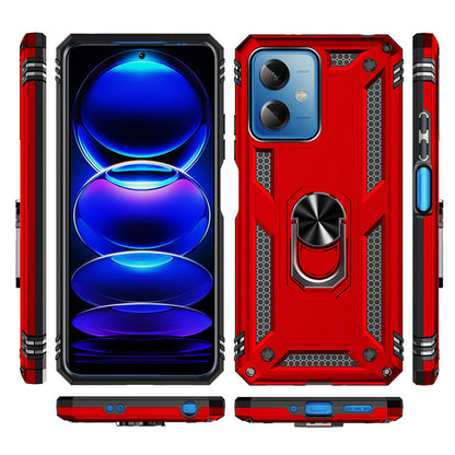 Xiaomi Redmi Note 12 5G Kılıf Zore Vega Kapak Kırmızı