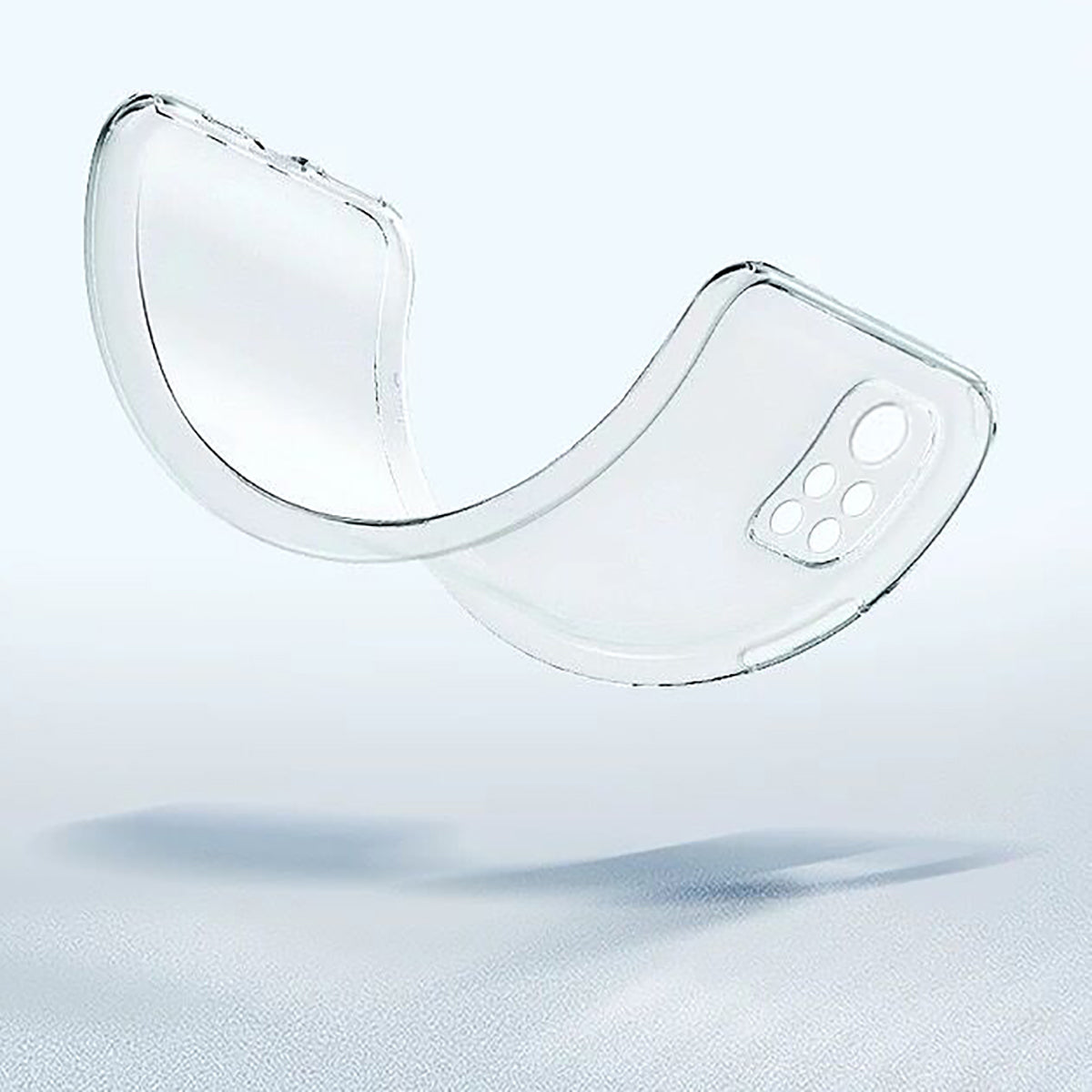 Xiaomi Redmi Note 12 Pro 4G Kılıf Zore Süper Silikon Kapak Renksiz