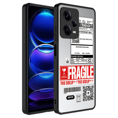 Xiaomi Redmi Note 12 Pro 5G Kılıf Aynalı Desenli Kamera Korumalı Parlak Zore Mirror Kapak Fragile