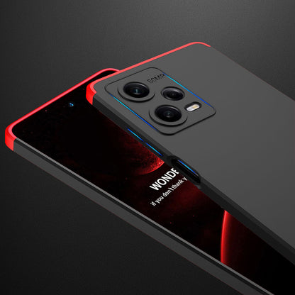Xiaomi Redmi Note 12 Pro 5G Kılıf Zore Ays Kapak Siyah-Mavi