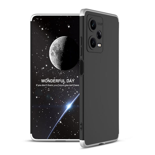 Xiaomi Redmi Note 12 Pro 5G Kılıf Zore Ays Kapak Siyah-Gri