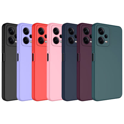 Xiaomi Redmi Note 12 Pro 5G Kılıf Zore Mara Lansman Kapak Kırmızı