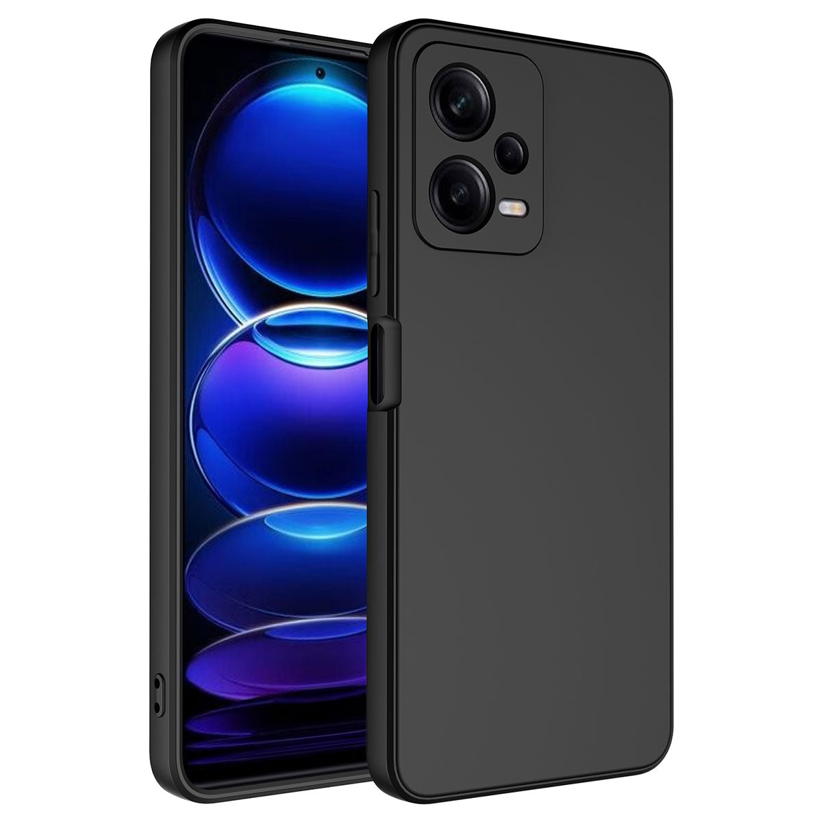 Xiaomi Redmi Note 12 Pro 5G Kılıf Zore Mara Lansman Kapak Siyah