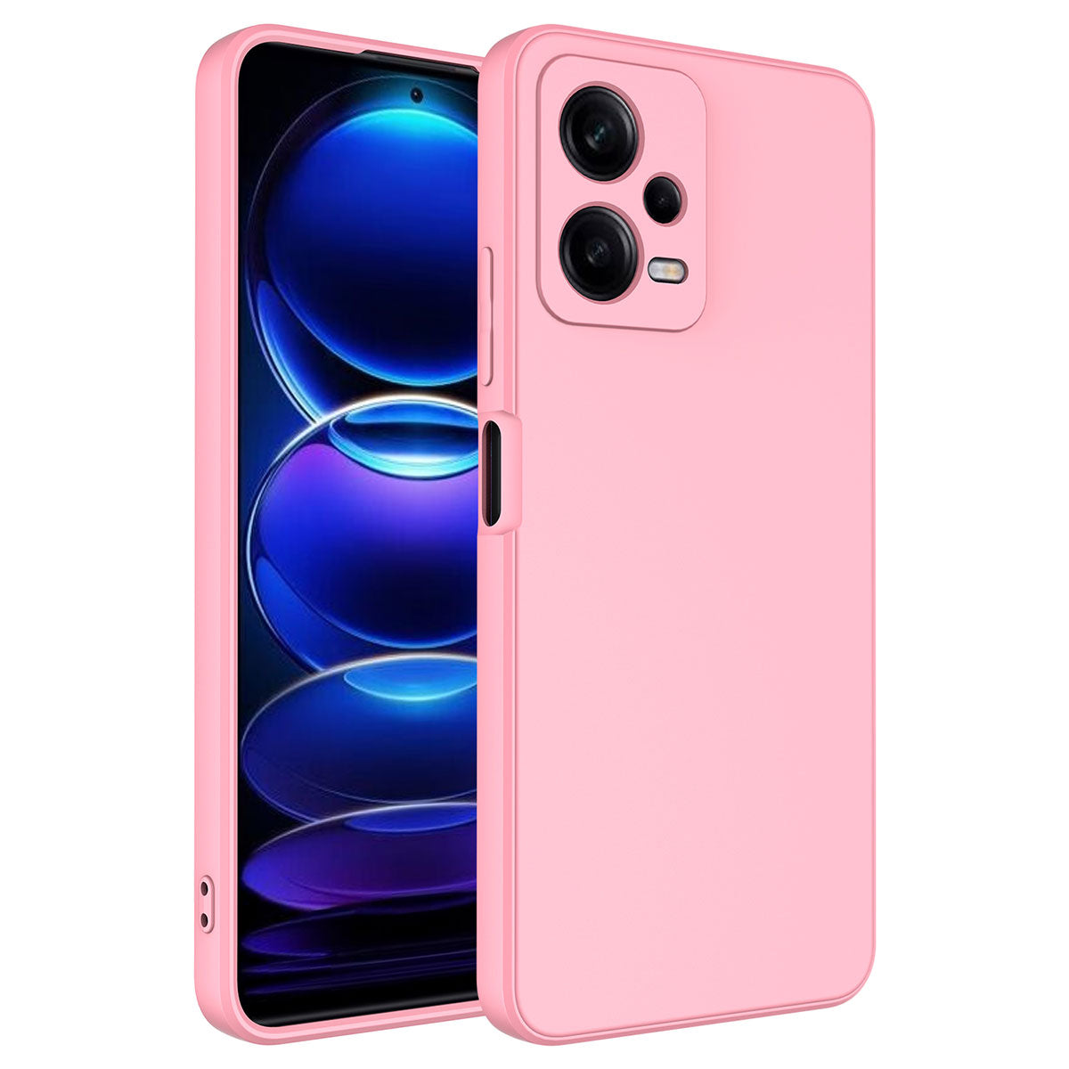 Xiaomi Redmi Note 12 Pro 5G Kılıf Zore Mara Lansman Kapak Pembe