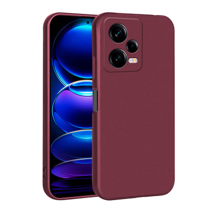 Xiaomi Redmi Note 12 Pro 5G Kılıf Zore Premier Silikon Kapak Saks Mavi