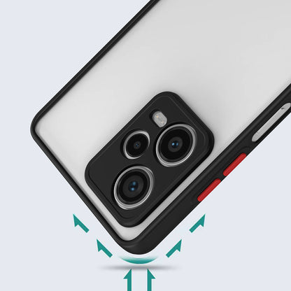 Xiaomi Redmi Note 12 Pro Plus 5G Kılıf Zore Hux Kapak Siyah