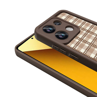 Xiaomi Redmi Note 13 4G Kılıf Kamera Korumalı Baskılı Arka Yüzey Zore Klas Kapak Siyah