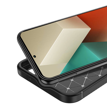 Xiaomi Redmi Note 13 5G Kılıf Zore Negro Silikon Kapak Siyah