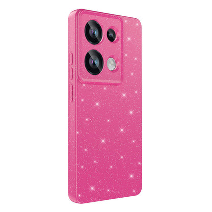 Xiaomi Redmi Note 13 Pro 4G Kılıf Kamera Korumalı Simli Lüks Zore Koton Kapak Siyah