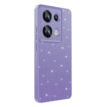 Xiaomi Redmi Note 13 Pro 4G Kılıf Kamera Korumalı Simli Lüks Zore Koton Kapak Pembe Koyu