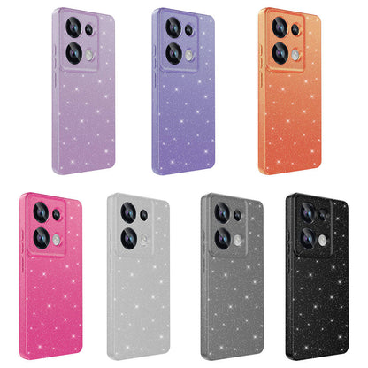 Xiaomi Redmi Note 13 Pro 4G Kılıf Kamera Korumalı Simli Lüks Zore Koton Kapak Siyah