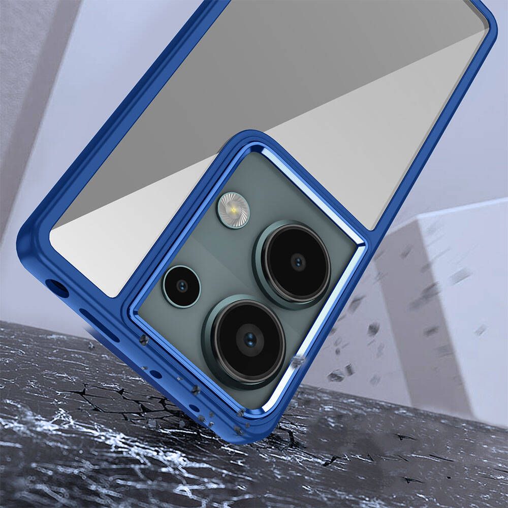 Xiaomi Redmi Note 13 Pro 4G Kılıf Zore Flora Kapak Lila