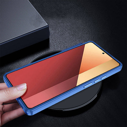 Xiaomi Redmi Note 13 Pro 4G Kılıf Zore Flora Kapak Siyah