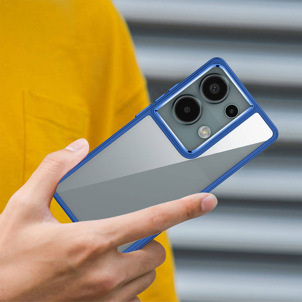 Xiaomi Redmi Note 13 Pro 4G Kılıf Zore Flora Kapak Lila