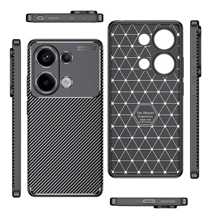 Xiaomi Redmi Note 13 Pro 4G Kılıf Zore Negro Silikon Kapak Siyah