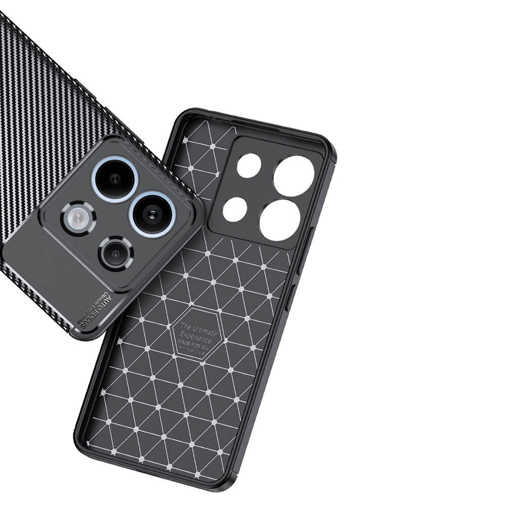 Xiaomi Redmi Note 13 Pro 5G Kılıf Zore Negro Silikon Kapak Siyah