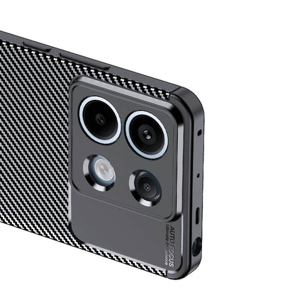 Xiaomi Redmi Note 13 Pro 5G Kılıf Zore Negro Silikon Kapak Siyah