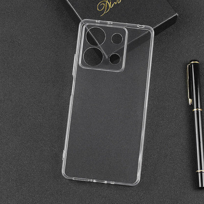 Xiaomi Redmi Note 13 Pro 5G Kılıf Zore Süper Silikon Kapak Renksiz