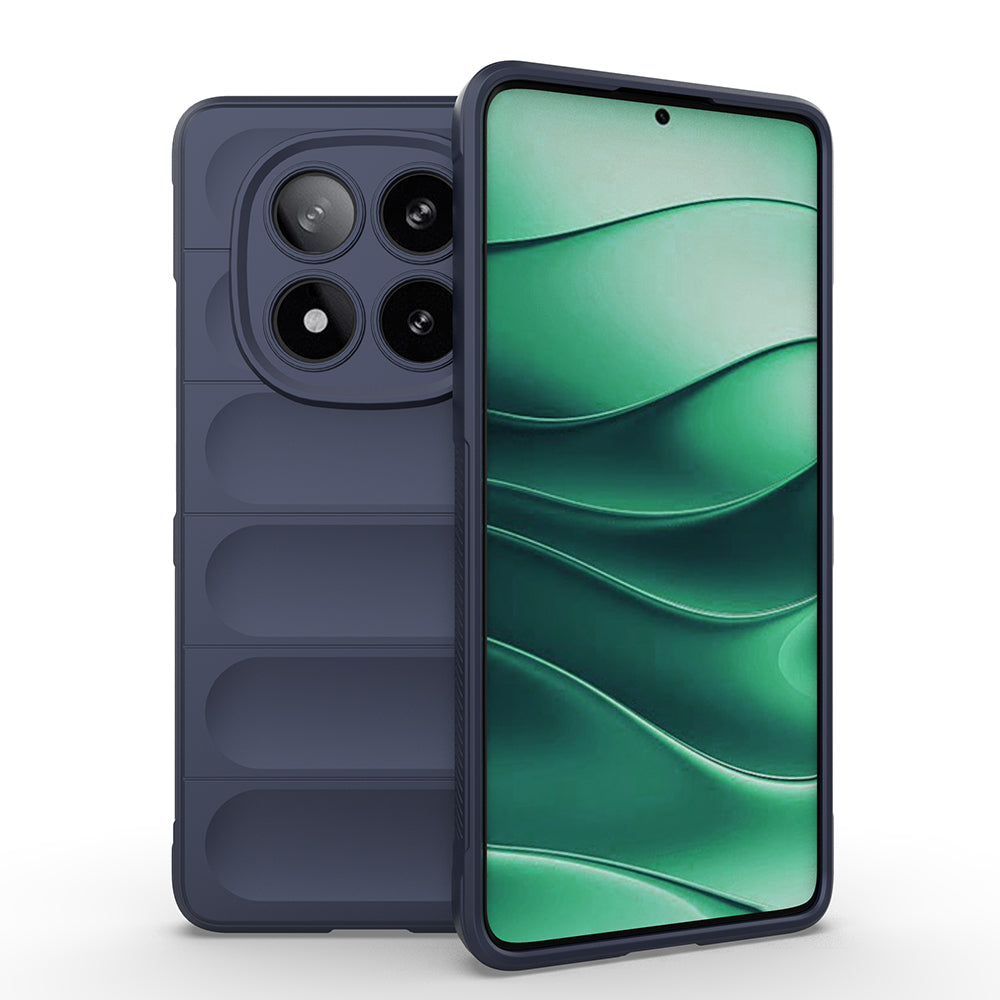 Xiaomi Redmi Note 14 5G Kılıf Esnek TPU Oyuklu Arka Yüzey Tasarımlı Zore Etnik Silikon Kapak