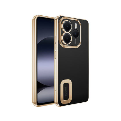 Xiaomi Redmi Note 14 5G Kılıf Kamera Korumalı Logo Gösteren Zore Omega Kapak