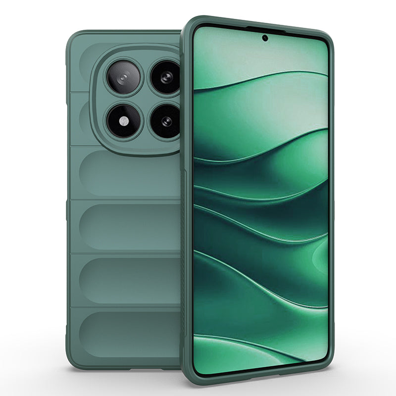 Xiaomi Redmi Note 14 Pro 4G Kılıf Esnek TPU Oyuklu Arka Yüzey Tasarımlı Zore Etnik Silikon Kapak