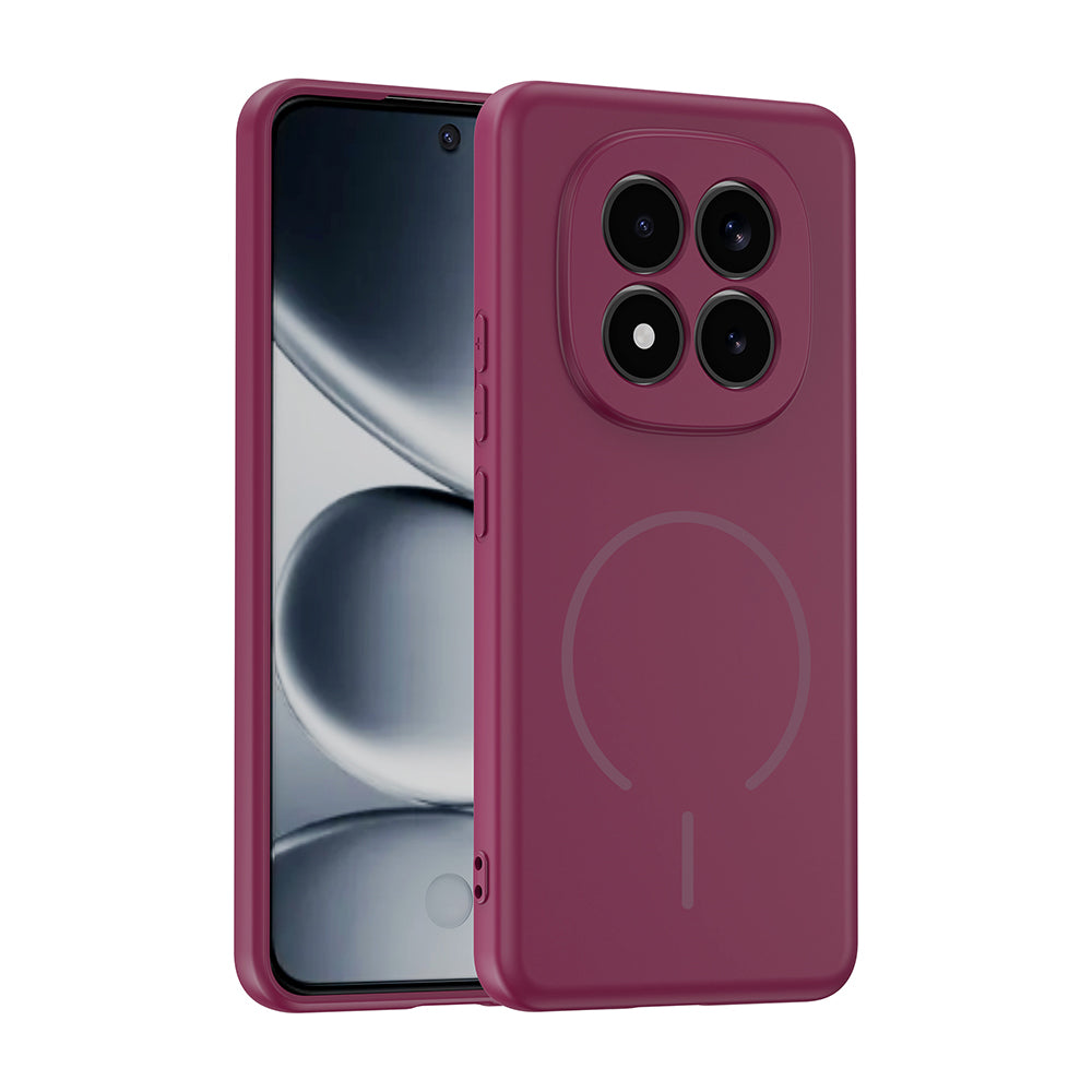 Xiaomi Redmi Note 15 Pro Plus Kılıf M-safe Şarj Özellikli Zore Meta Kapak