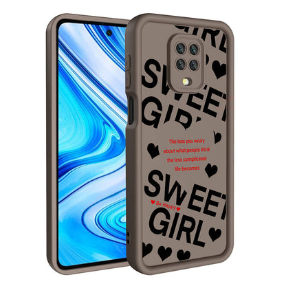 Xiaomi Redmi Note 9 Pro Kılıf Kamera Korumalı Baskılı Arka Yüzey Zore Klas Kapak Siyah