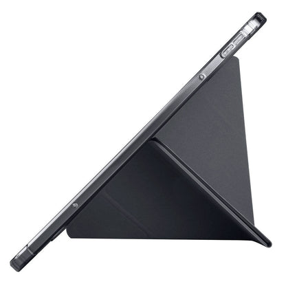 Xiaomi Redmi Pad Pro Kılıf Zore Tri Folding Kalem Bölmeli Standlı Kılıf Lacivert