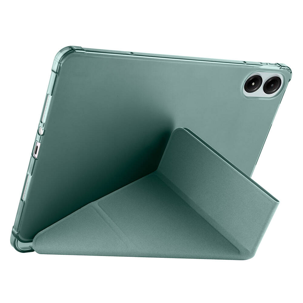 Xiaomi Redmi Pad Pro Kılıf Zore Tri Folding Kalem Bölmeli Standlı Kılıf Mor