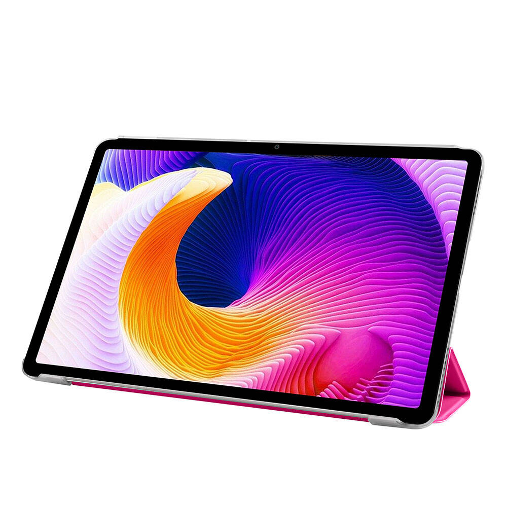Xiaomi Redmi Pad SE 11" Zore Smart Cover Standlı 1-1 Kılıf Pembe