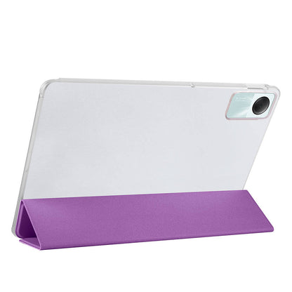 Xiaomi Redmi Pad SE 11" Zore Smart Cover Standlı 1-1 Kılıf Kırmızı