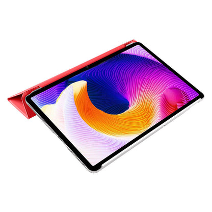 Xiaomi Redmi Pad SE 11" Zore Smart Cover Standlı 1-1 Kılıf Kırmızı