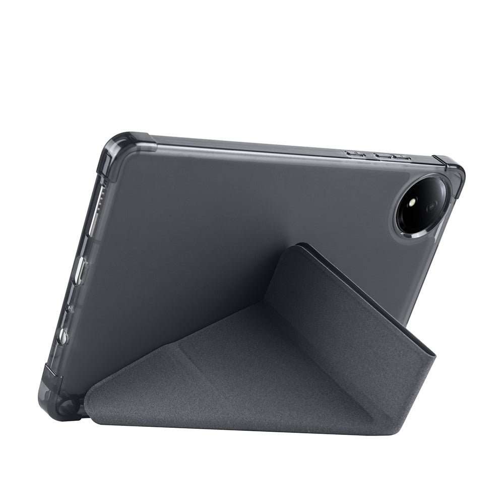 Xiaomi Redmi Pad SE 8.7 Kılıf Zore Tri Folding Kalem Bölmeli Standlı Kılıf Koyu Yeşil