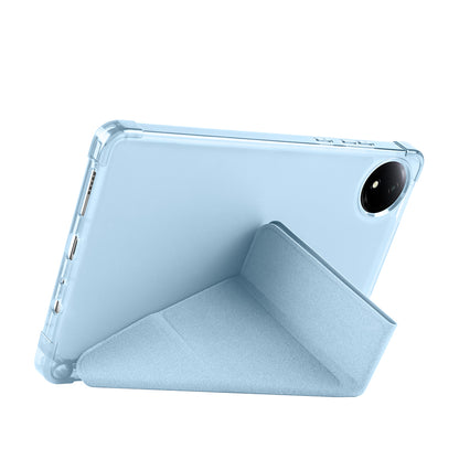 Xiaomi Redmi Pad SE 8.7 Kılıf Zore Tri Folding Kalem Bölmeli Standlı Kılıf Siyah
