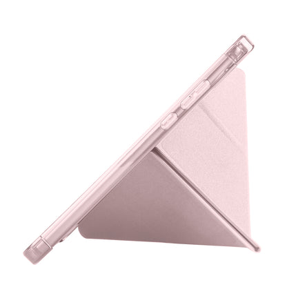 Xiaomi Redmi Pad SE 8.7 Kılıf Zore Tri Folding Kalem Bölmeli Standlı Kılıf Lila