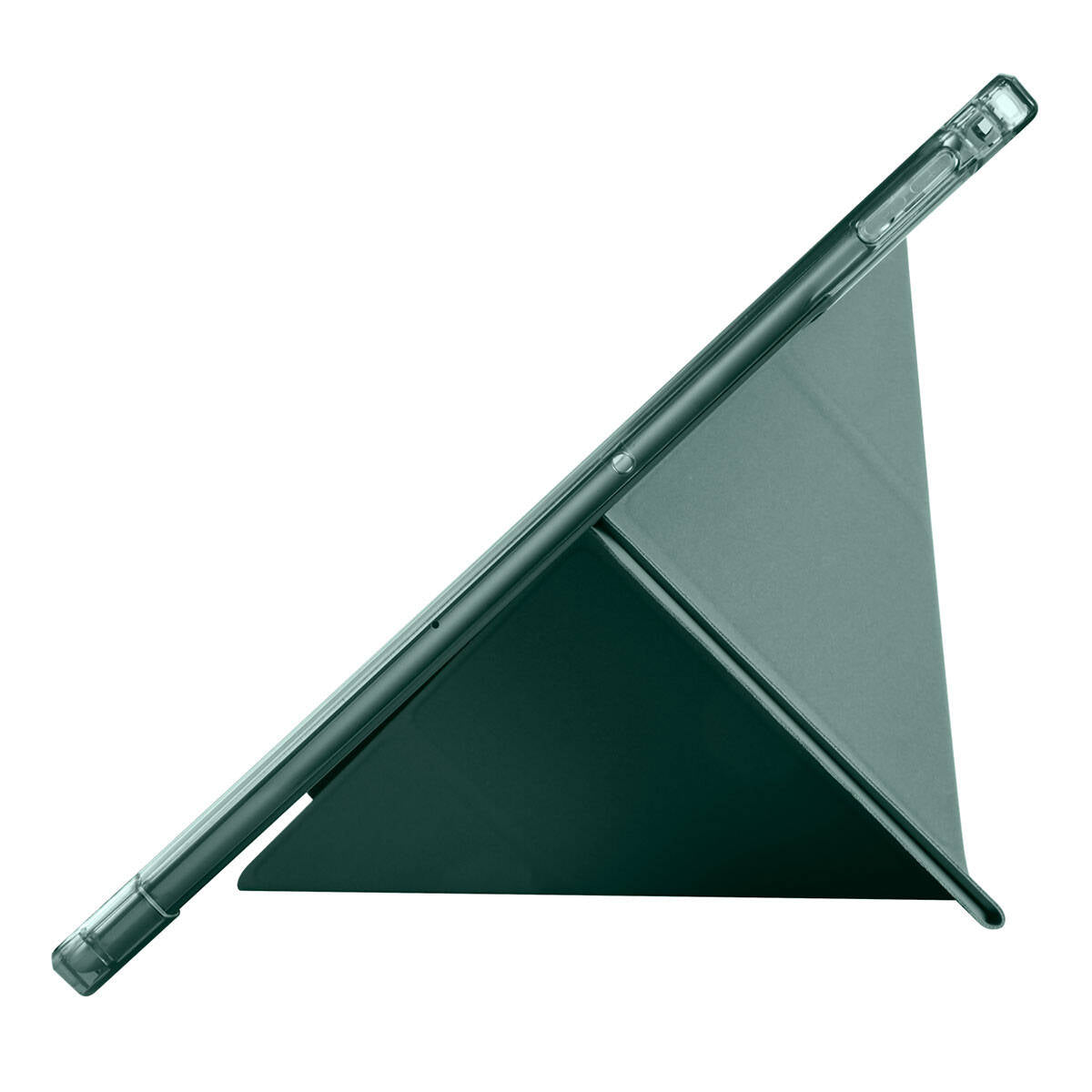 Xiaomi Redmi Pad SE Kılıf Zore Tri Folding Kalem Bölmeli Standlı Kılıf Mor