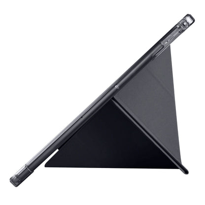 Xiaomi Redmi Pad SE Kılıf Zore Tri Folding Kalem Bölmeli Standlı Kılıf Mavi