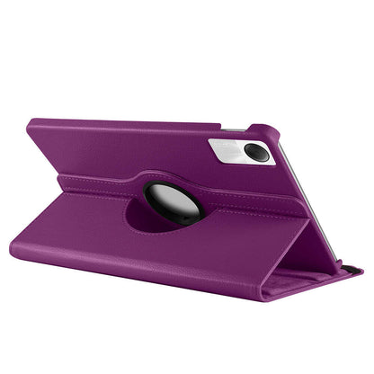 Xiaomi Redmi Pad SE Zore Dönebilen Standlı Kılıf Mor