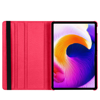 Xiaomi Redmi Pad SE Zore Dönebilen Standlı Kılıf Kırmızı