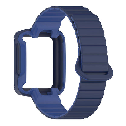 Xiaomi Redmi Watch 1 Silikon Kordon Zore KRD-105 Strap Kayış Mavi-Starlight