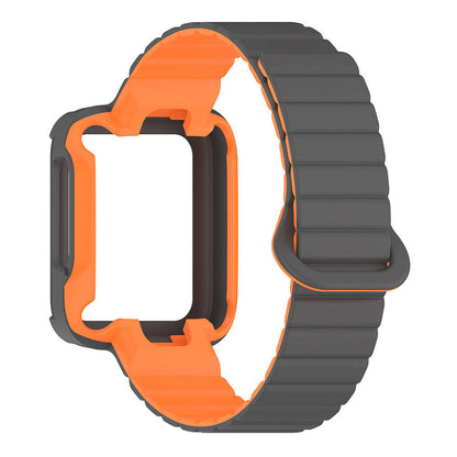 Xiaomi Redmi Watch 1 Silikon Kordon Zore KRD-105 Strap Kayış Mavi-Starlight