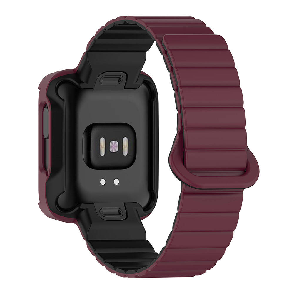 Xiaomi Redmi Watch 2 Silikon Kordon Zore KRD-105 Strap Kayış Lacivert