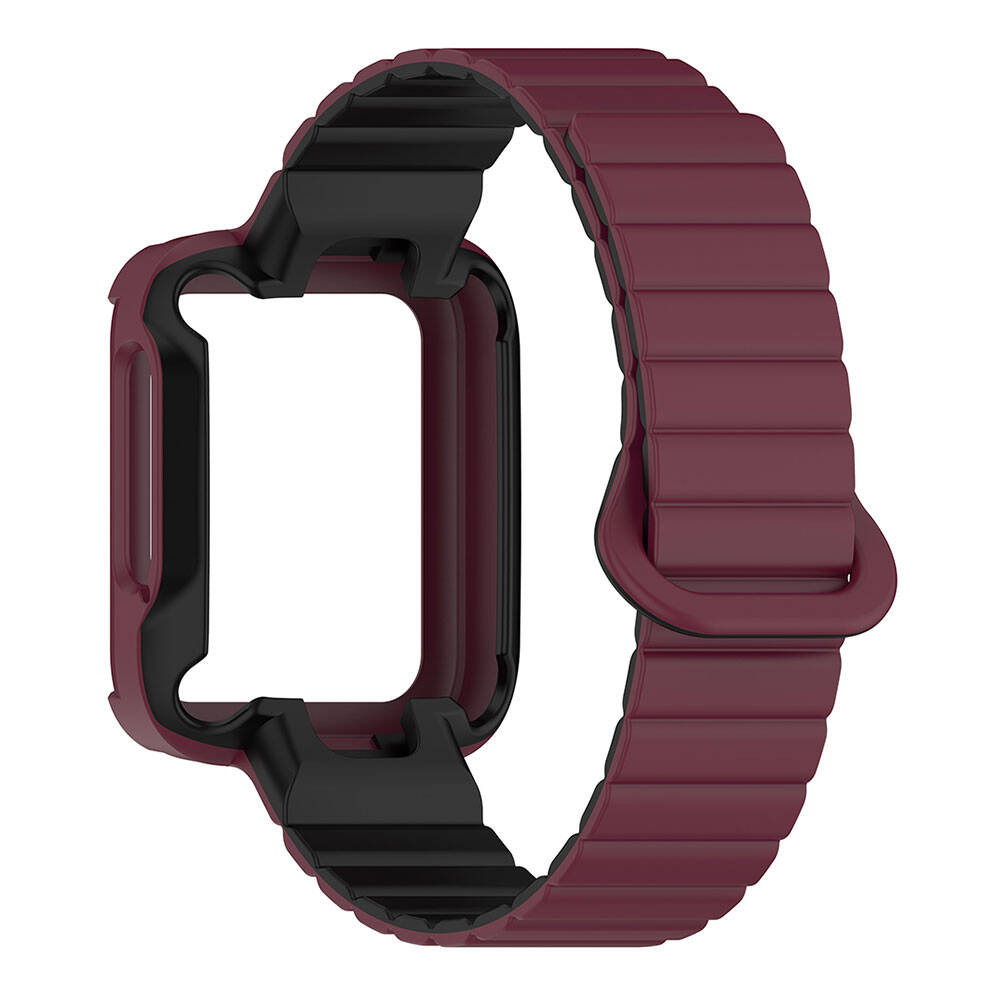 Xiaomi Redmi Watch 2 Silikon Kordon Zore KRD-105 Strap Kayış Mavi-Starlight