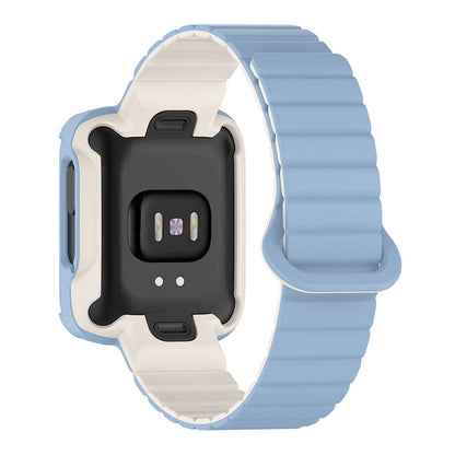 Xiaomi Redmi Watch 2 Silikon Kordon Zore KRD-105 Strap Kayış Starlight-Turuncu