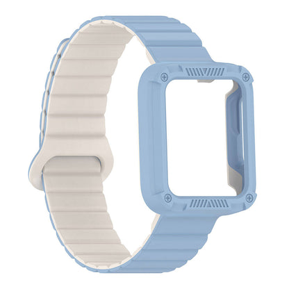 Xiaomi Redmi Watch 2 Silikon Kordon Zore KRD-105 Strap Kayış Starlight-Turuncu