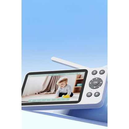 Yesido KM28 Ağlama Tespit ve Gece Görüş Özellikli 1080P Wifi Monitörlü Akıllı Bebek Takip Kamerası