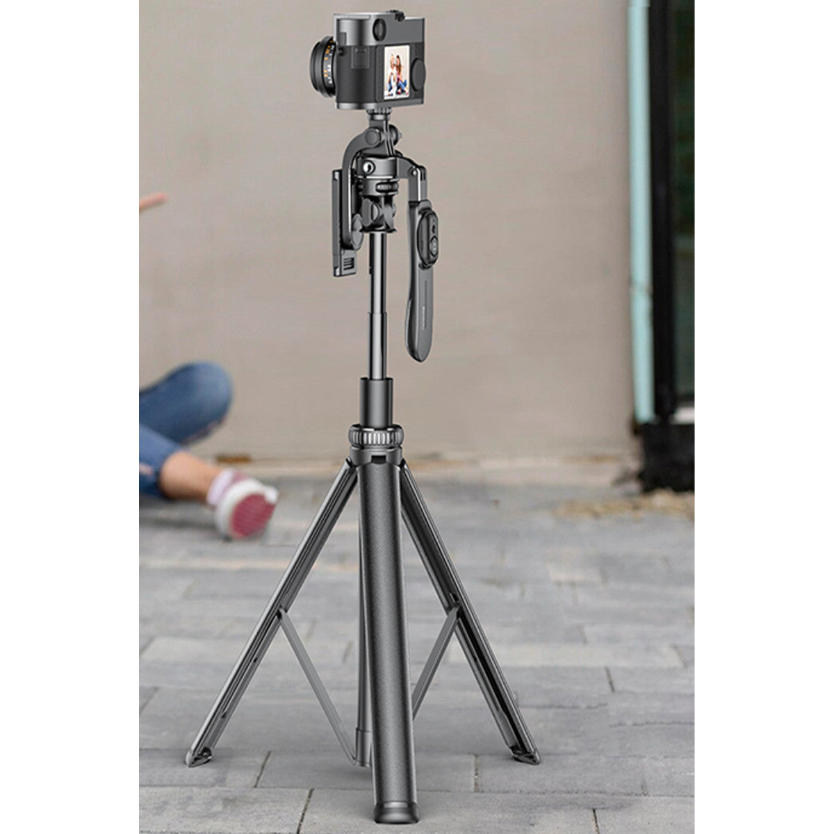 Yesido SF17 360 Derece Bluetooth 5.0 Kontrollü 2M Tripodlu Selfie Gimbal