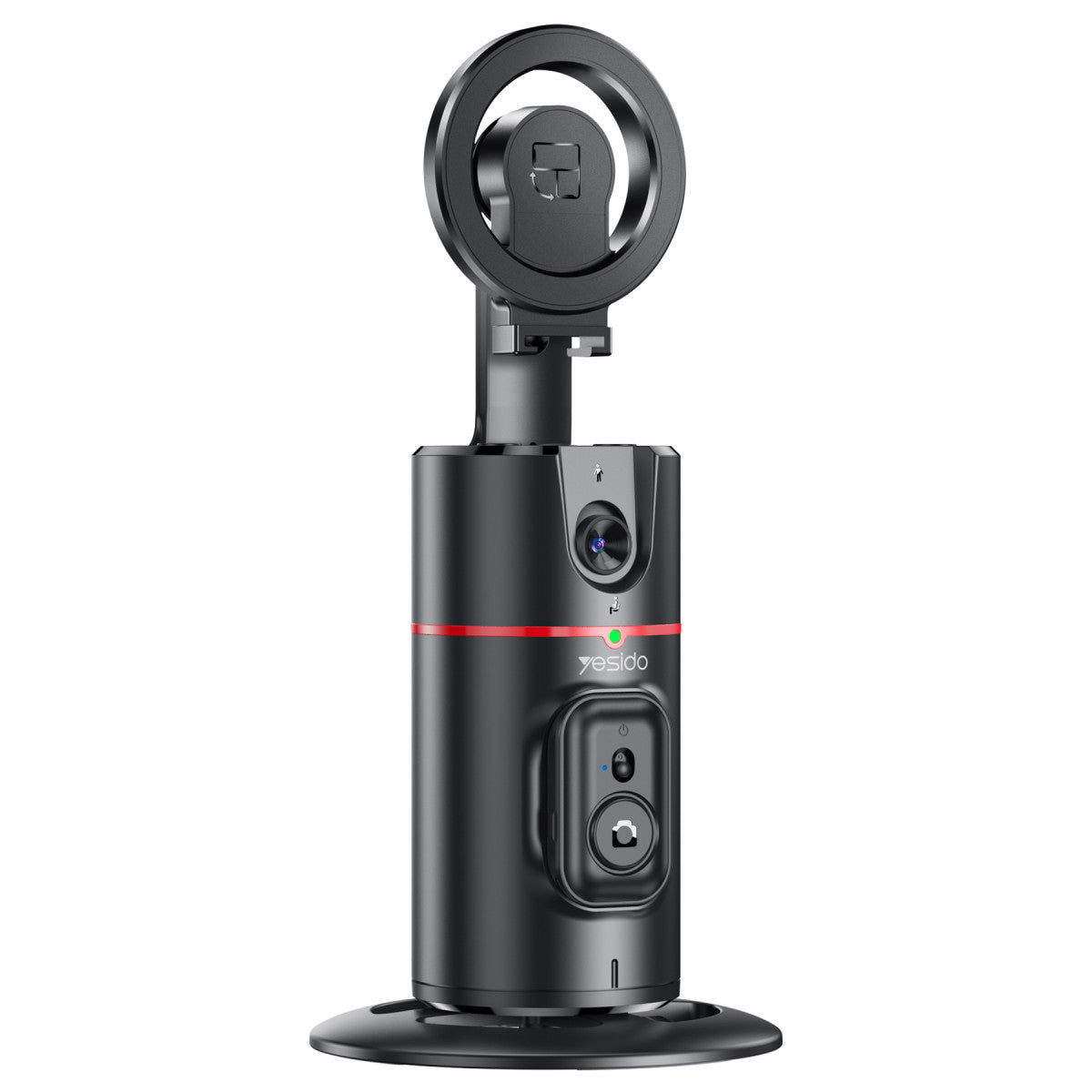 Yesido SF20 360 Derece Yapay Zeka Yüz Takipli Tripodlu Selfie Gimbal - Siyah